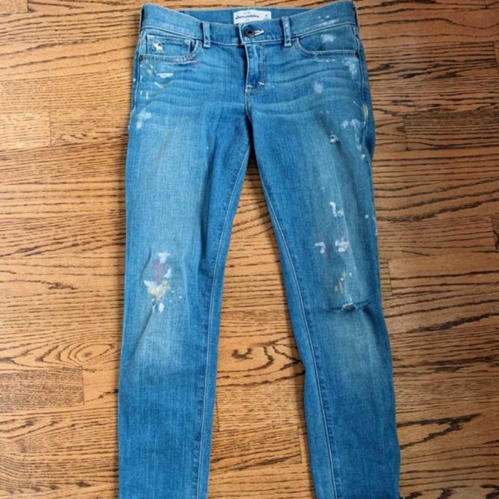 Abercrombie Kids Low Waisted Skinny Jeans kids 14